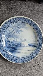Prachtige Delftsblauwe borden 6 stuks, Ophalen