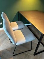 Goossens Eetkamerstoelen - Grijs (GRATIS OPHALEN), Huis en Inrichting, Stoelen, Ophalen, Gebruikt, Twee, Stof