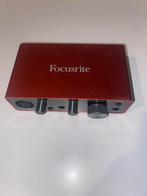 Focusrite Scarlett Solo, Computers en Software, Geluidskaarten, Ophalen of Verzenden, Zo goed als nieuw