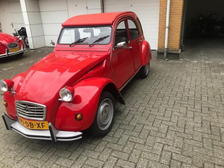 2 cv 6, Auto's, Citroën, Particulier, 2CV, Benzine, Handgeschakeld, Rood, Ophalen