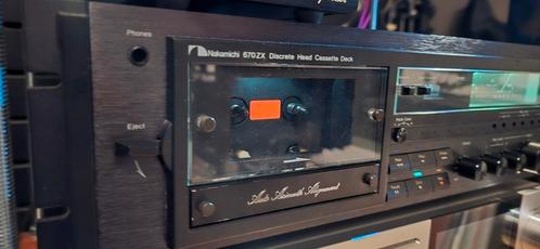 Nakamichi 670ZX volledig gereviseerd, Audio, Tv en Foto, Cassettedecks, Overige merken, Ophalen of Verzenden