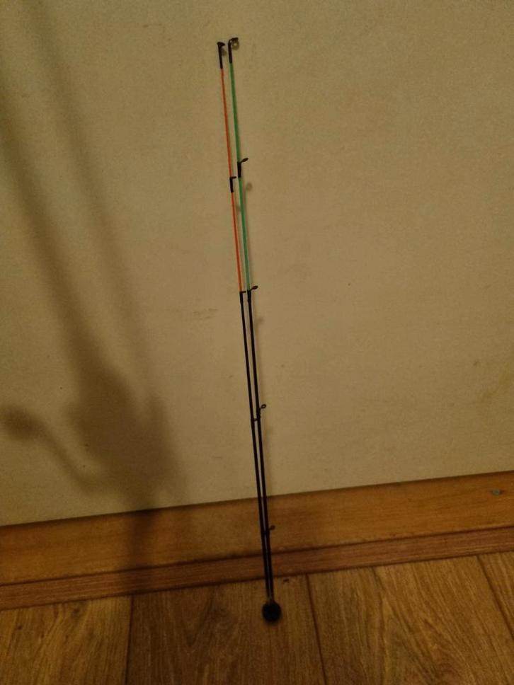 Albatros carbonmesh pro 345 feeder met Mitchell molen, Watersport en Boten, Hengelsport | Witvissen, Gebruikt, Werphengel, Ophalen of Verzenden