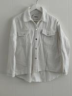 Zara rib jasje blouse maat XS wit, Zara, Maat 34 (XS) of kleiner, Ophalen of Verzenden, Wit