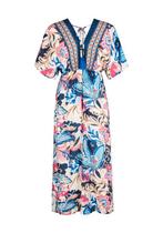 Mooie jurk kaftan maat M, Overige kleuren, Nieuw, Miss Etam, Onder de knie