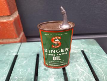 Singer oil schenkblik. beschikbaar voor biedingen