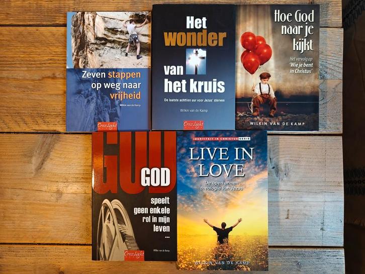 5 Boeken van Wilkin van der Kamp., Boeken, Godsdienst en Theologie, Zo goed als nieuw, Ophalen of Verzenden