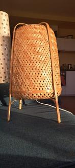 Mooie rotan vloerlamp knixhult ikea, Huis en Inrichting, Lampen | Vloerlampen, Ophalen, Zo goed als nieuw, Minder dan 100 cm, Overige materialen