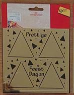 3D Ministencil - Prettige Feestdagen, Ophalen of Verzenden, Zo goed als nieuw, Kerst, Pons of Mal