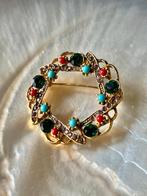 Leuke strass broche, Ophalen of Verzenden, Overige materialen, Broche