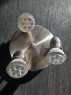 Plafondlamp/Muur lamp met 3 LED spots, Ophalen of Verzenden