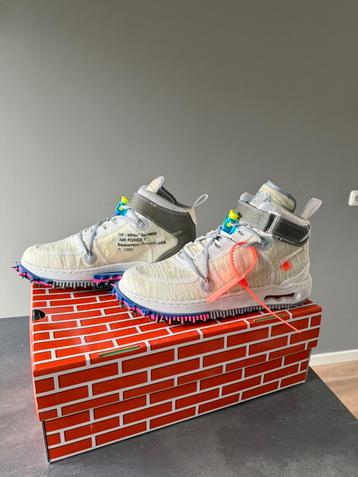 Nike Air Force 1 Mid X Off White beschikbaar voor biedingen