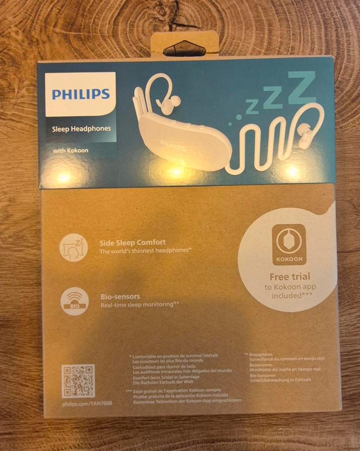 Philips kokoon sleep headphones (TAN7808GY/00), Hobby en Vrije tijd, Scrapbooking, Ophalen of Verzenden