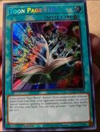 Yu-Gi-Oh! Toon Page Flip BLCR 1st Edition M/NM !, Verzenden, Zo goed als nieuw, Losse kaart, Foil