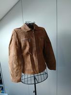 Bruin suède jasje, Bruin, Ophalen of Verzenden, Zo goed als nieuw, Maat 38/40 (M)