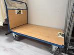 Plateauwagen, Doe-het-zelf en Verbouw, Transportwagens, 100 liter of meer, Ophalen, Zo goed als nieuw, Transportkar