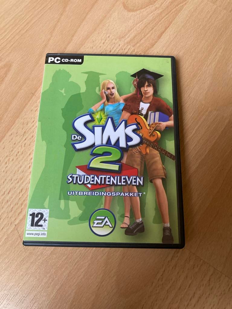 De Sims 2 Studentenleven - PC Game, Gebruikt, 1 speler, Ophalen of Verzenden, Vanaf 12 jaar