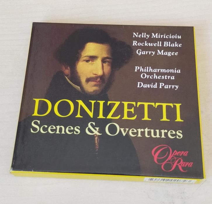 Donizetti Scenes & Overtures David Parry CD Opera Rara, Cd's en Dvd's, Cd's | Klassiek, Gebruikt, Overige typen, Classicisme, Ophalen of Verzenden