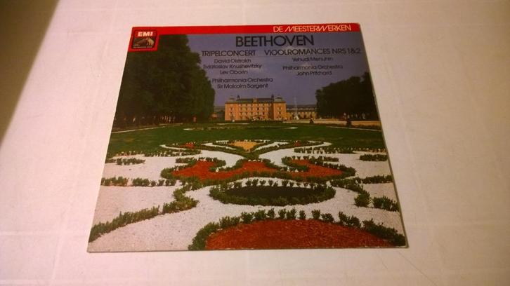 Beethoven Tripelconcert . Vioolromances Nrs.1&2, Cd's en Dvd's, Vinyl | Klassiek, Gebruikt, Classicisme, Kamermuziek, 12 inch
