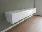 Compleet hoogglans wit zwevend tv-meubel 200 cm breed NIEUW, Overige materialen, Nieuw, Ophalen of Verzenden, 200 cm of meer