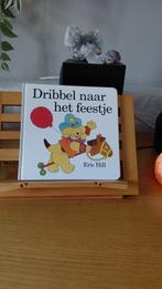 Dribbel naar het feestje - Eric Hill, Ophalen of Verzenden, Zo goed als nieuw, Eric Hill, Uitklap-, Voel- of Ontdekboek