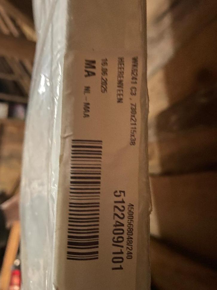 Eiken barn deur, Doe-het-zelf en Verbouw, Deuren en Horren, Nieuw, Binnendeur, 200 tot 215 cm, Minder dan 80 cm, Hout, Ophalen