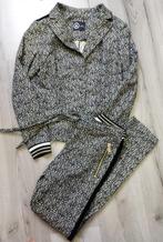 Pak Met Gouddraad Jane Lushka Maat S, Kleding | Dames, Kostuum of Pak, Zwart, Ophalen of Verzenden, Zo goed als nieuw