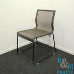 ICF Stick Chair Sid Base, design stoelen Netweave bruin, Huis en Inrichting, Stoelen, Nieuw, Vijf, Zes of meer stoelen, Metaal