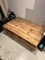 Pallettafel, Huis en Inrichting, Tafels | Salontafels, 50 tot 100 cm, 100 tot 150 cm, Industrieel., Ophalen of Verzenden