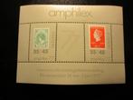 Nederland, blokje Amphilex 1977, Postzegels en Munten, Postzegels | Nederland, Na 1940, Verzenden, Postfris