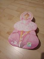 Djeco puzzel De ballerina met de bloem - 36 stukjes compleet, Ophalen, 10 tot 50 stukjes, Gebruikt, 4 tot 6 jaar