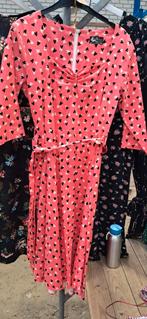 Roze jurk met hartjes - Maat M, Maat 38/40 (M), Body Frock, Ophalen of Verzenden, Zo goed als nieuw