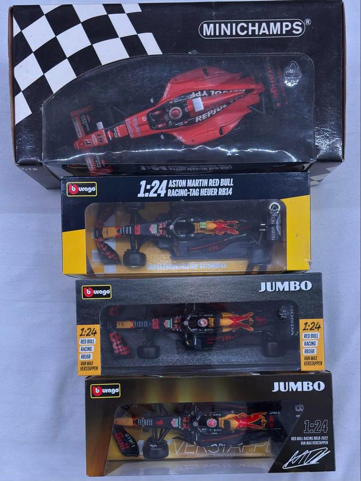 Max Verstappen Schaalmodel Formule 1 Auto, Hobby en Vrije tijd, Modelauto's | 1:18, Nieuw, Auto, MiniChamps, Ophalen