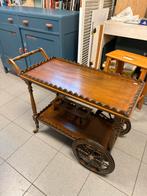 Antieke serveerwagen, Ophalen