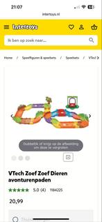 VTech Zoef Zoef Dieren Avonturenpaden, Kinderen en Baby's, Speelgoed | Vtech, Ophalen, Zo goed als nieuw, 2 tot 4 jaar