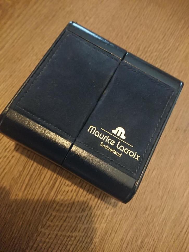 Horloge Doos Maurice Lacroix Doos Zie Foto's, Sieraden, Tassen en Uiterlijk, Overige Accessoires, Zo goed als nieuw, Ophalen of Verzenden