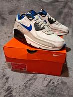 Nike Air Max 90 Leather - Racer Blue Size 36,5, Wit, Nike, Ophalen of Verzenden, Sneakers of Gympen