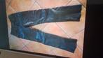 MQP zwart leren dames motorbroek 36, Broek | leer, Ophalen of Verzenden, Büse en MQP, Dames