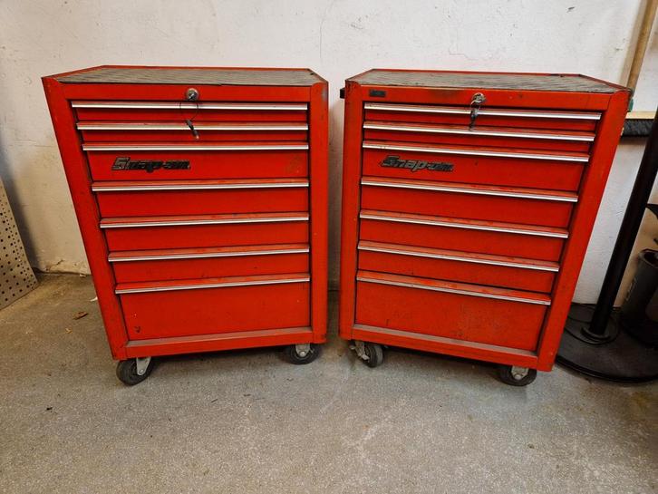 Twee Snap-on gereedschapswagens, Auto diversen, Autogereedschap, Gebruikt, Ophalen
