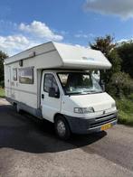 Fijne Fiat Auto Roller camper voor groot gezin, Caravans en Kamperen, Campers, Standaard zit, Alkoof, Ringverwarming, Fiat