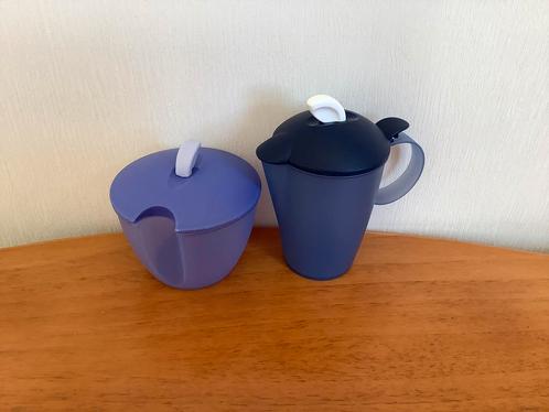 Tupperware Suikerpotje 350 ml. Melkkannetje 300 ml., Huis en Inrichting, Keuken | Tupperware, Zo goed als nieuw, Ophalen of Verzenden