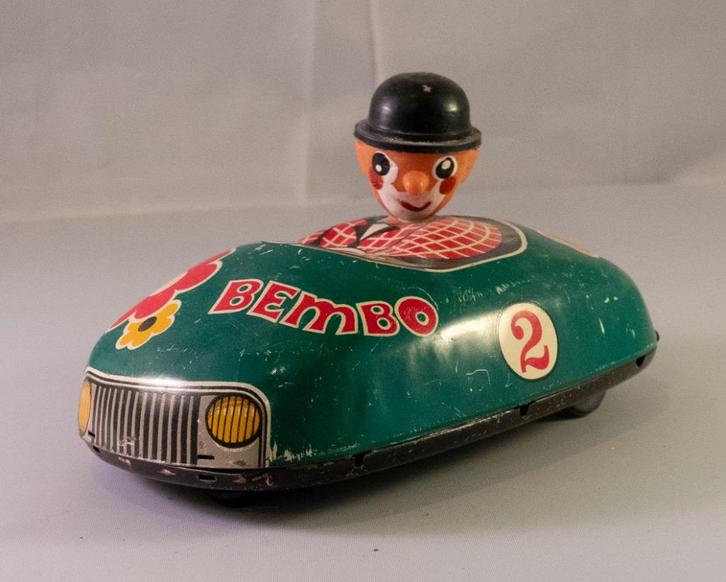 Blikken Botsauto MSB, Antiek en Kunst, Antiek | Speelgoed, Ophalen of Verzenden