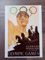 Affiche Berlijn 1936 Olympische Spelen uit 1972, Verzamelen, Posters, Zo goed als nieuw, Verzenden