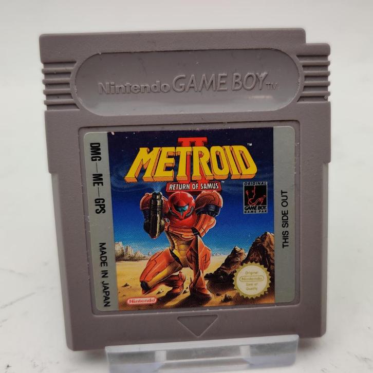 Metroid 2 Return Of Samus Nintendo Game Boy Authentic €59.99, Spelcomputers en Games, Games | Nintendo Game Boy, Zo goed als nieuw