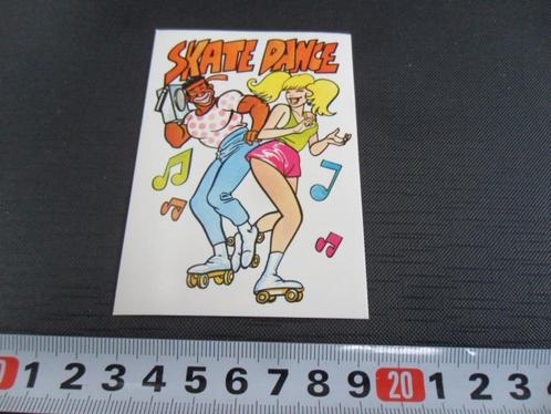 sticker panini strip skate dance dansen rolschaatsen, Verzamelen, Stickers, Zo goed als nieuw, Bedrijf of Vereniging, Ophalen
