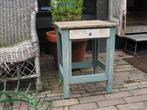 Brocante bijzettafel/plantentafel, Antiek en Kunst, Antiek | Meubels | Tafels, Ophalen
