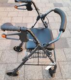 Lichtgewicht inklapbare rollator met zitting en rugsteun, Diversen, Ophalen, Lichtgewicht, Gebruikt