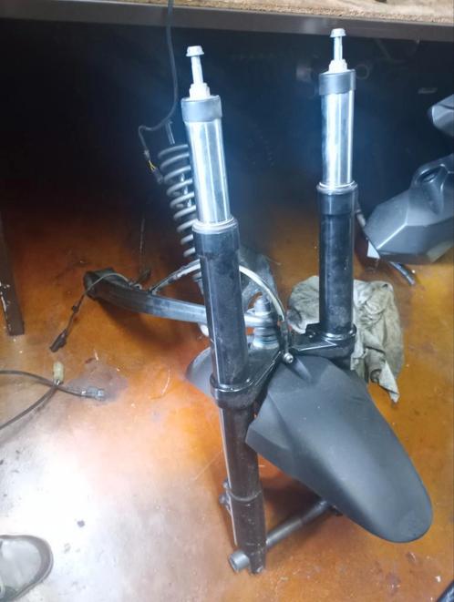 Bmw r1200gs voorvork veer spatbord vork poten r1200 1200gs, Motoren, Onderdelen | BMW, Gebruikt, Ophalen of Verzenden