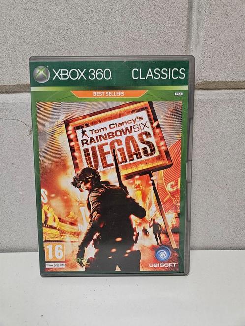 XBOX 360 classics Tom Clancy's Rainbowsix Vegas., Spelcomputers en Games, Games | Xbox 360, Gebruikt, Shooter, 1 speler, Vanaf 16 jaar
