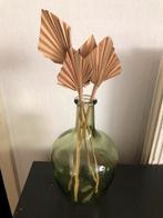 Groen vaas met takken, Ophalen, Gebruikt, Glas, Minder dan 50 cm