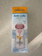 Dr Brown Anti-colic Baby fles - roze, Ophalen of Verzenden, Nieuw, Overige typen